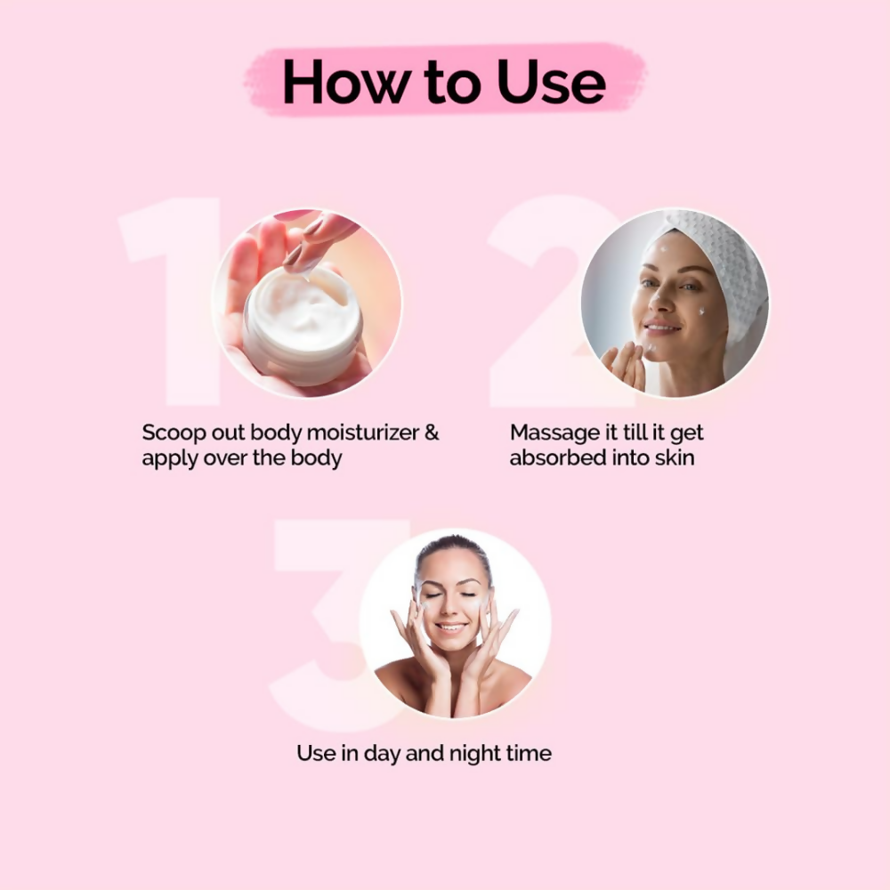 Our Cares Body Yogurt Cream for Instant Hydration & Moisturization