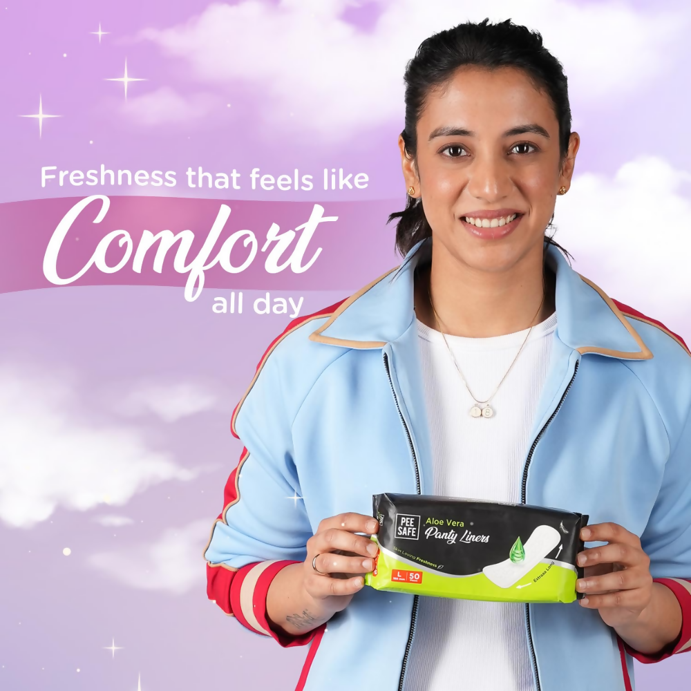 Pee Safe Aloe Vera Panty Liners - L