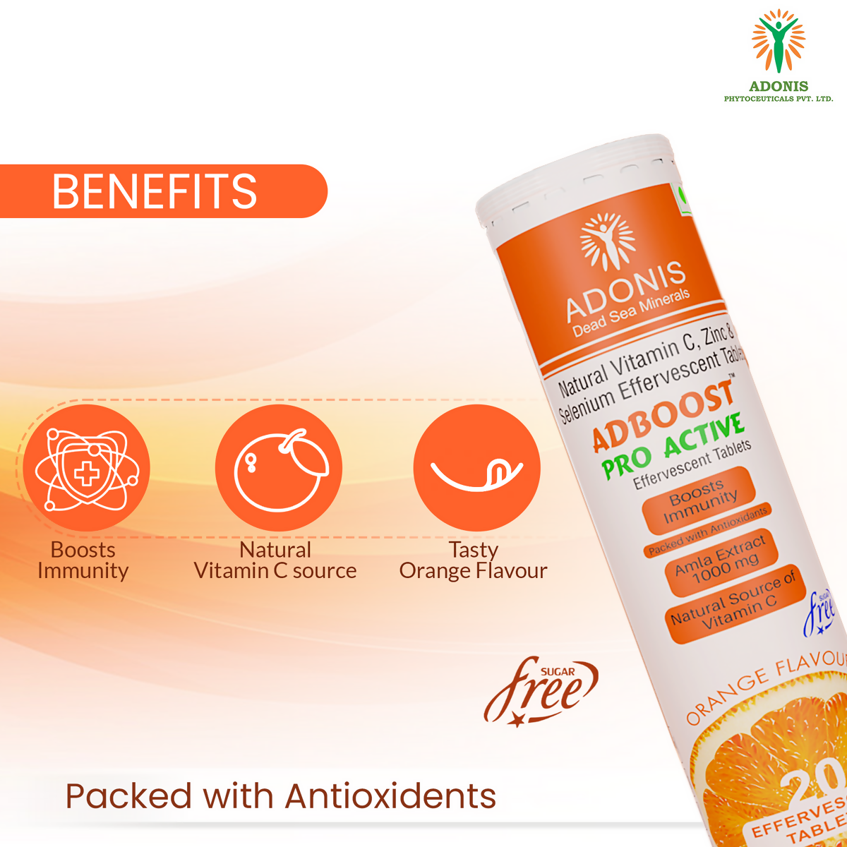 Adonis Adboost Pro Active Effervescent Tablets