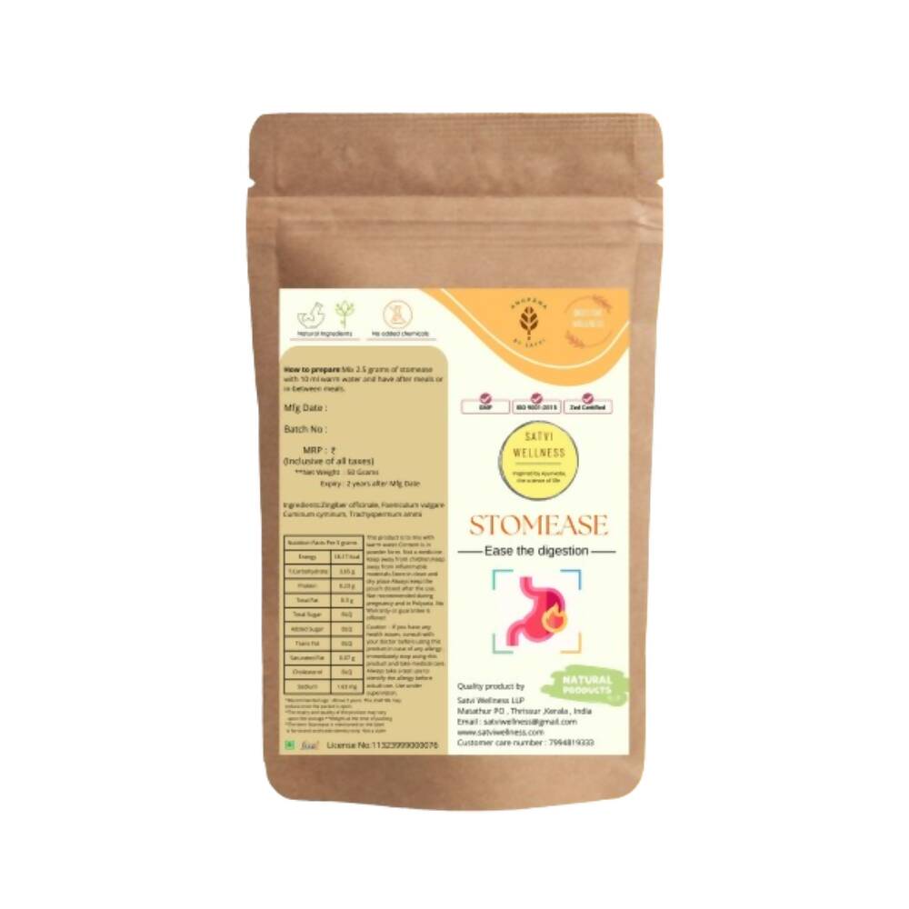 Satvi Wellness Stomease - Herbal Mix