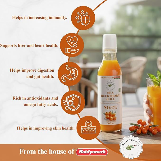 Baidyanath Himalayan Sea Buckthorn Juice, 500ml