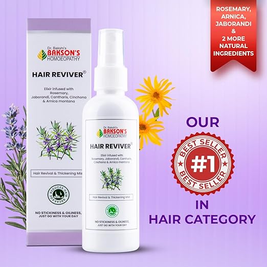 Bakson's Homoeopathy Hair Reviver Mist