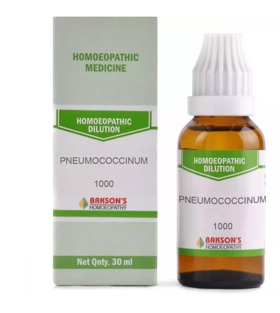 Bakson's Homoeopathy Pneumococcinum Dilution 1000 CH