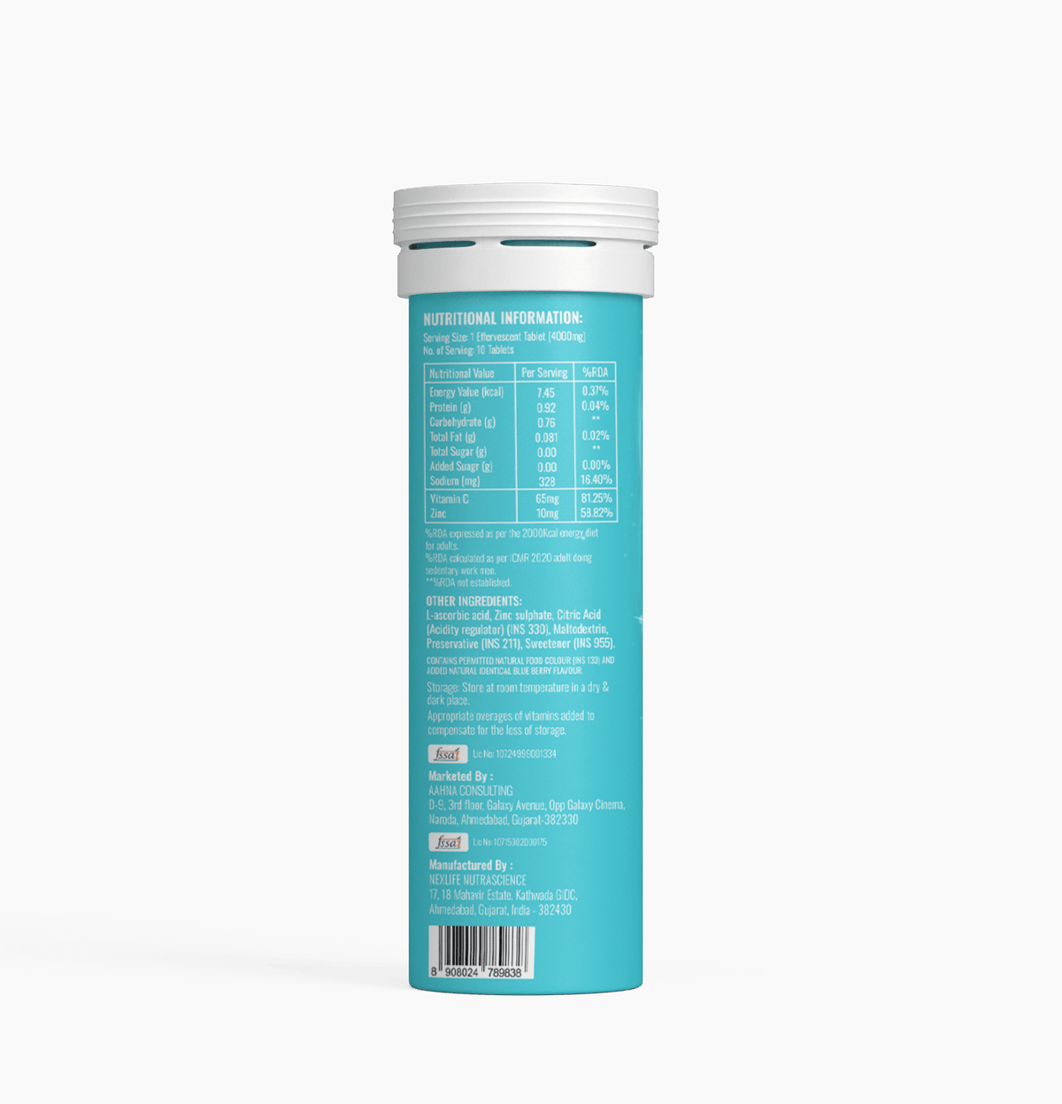 BOOSTIQ Pop & Spark Effervescent Tablets - Berry Blast