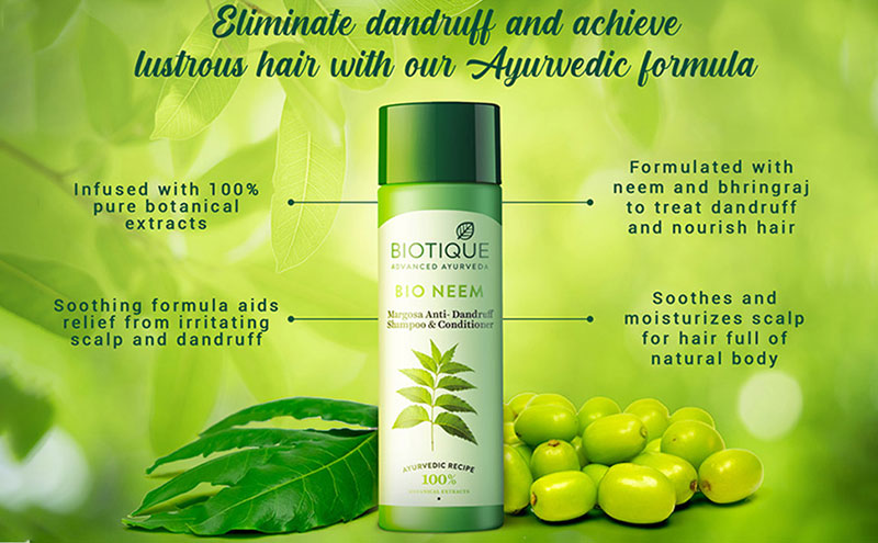 Biotique Bio Neem Margosa Anti Dandruff Shampoo & Conditioner