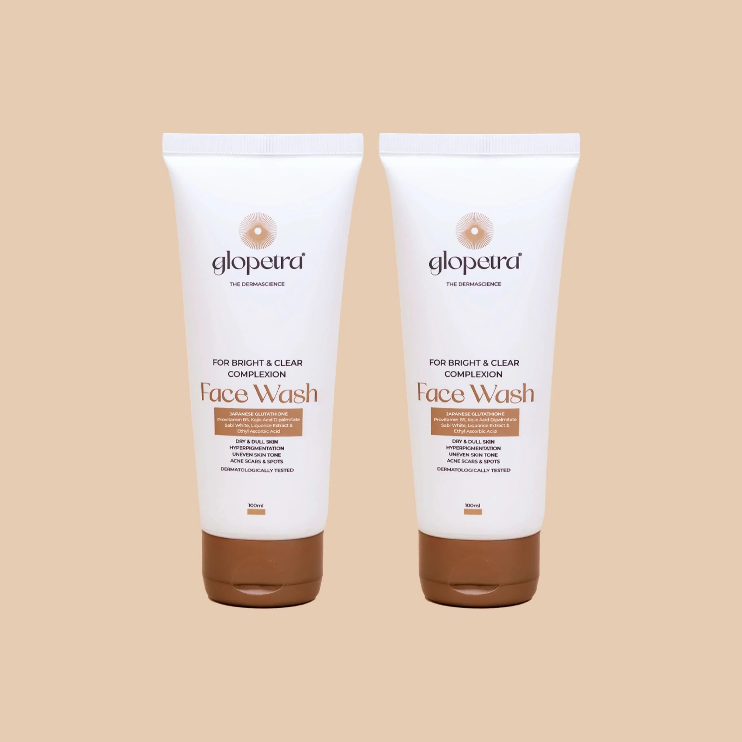 Glopetra Face Wash For Acne Scars & Spots