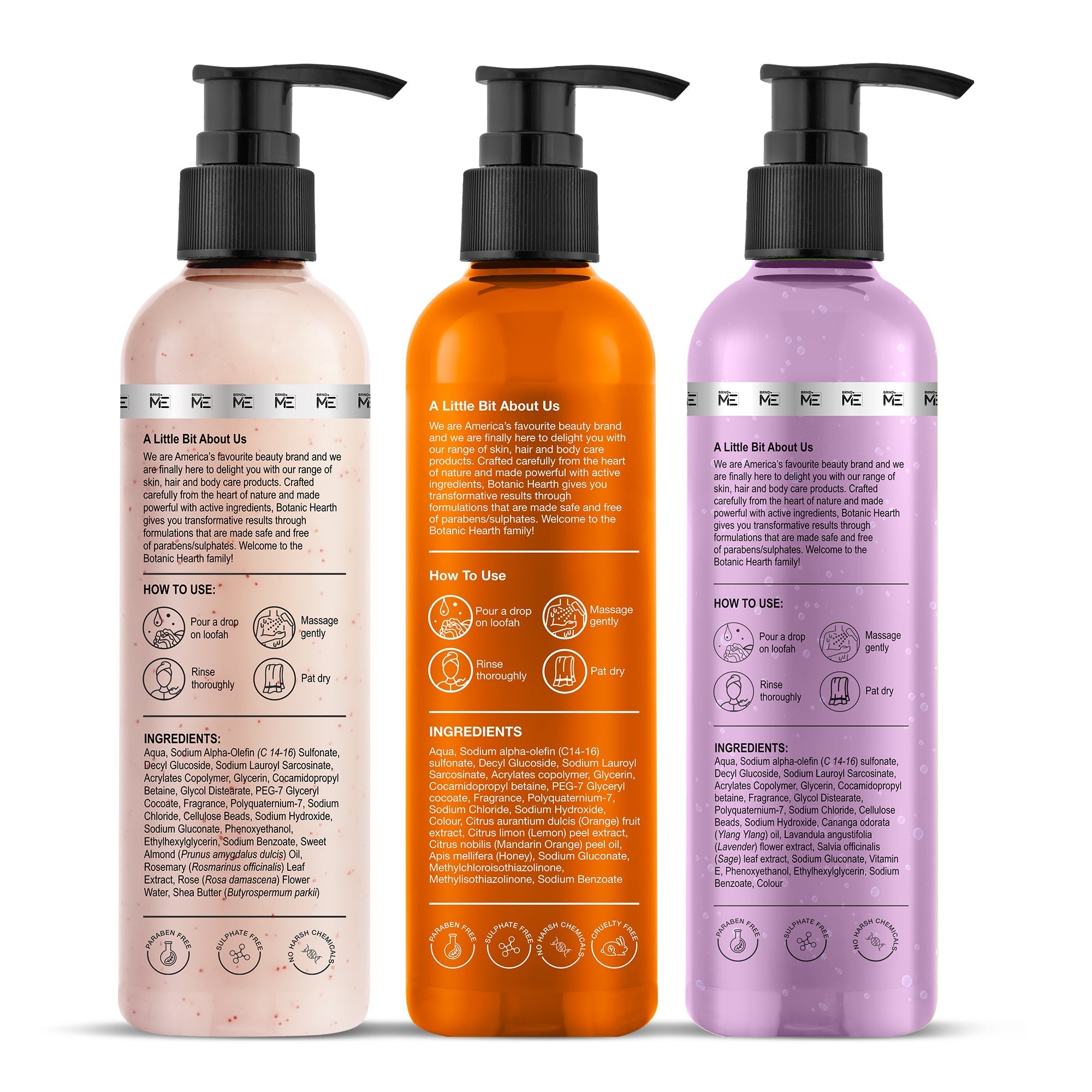Botanic Hearth Skin Hydrating & Glow Boosting Body Wash