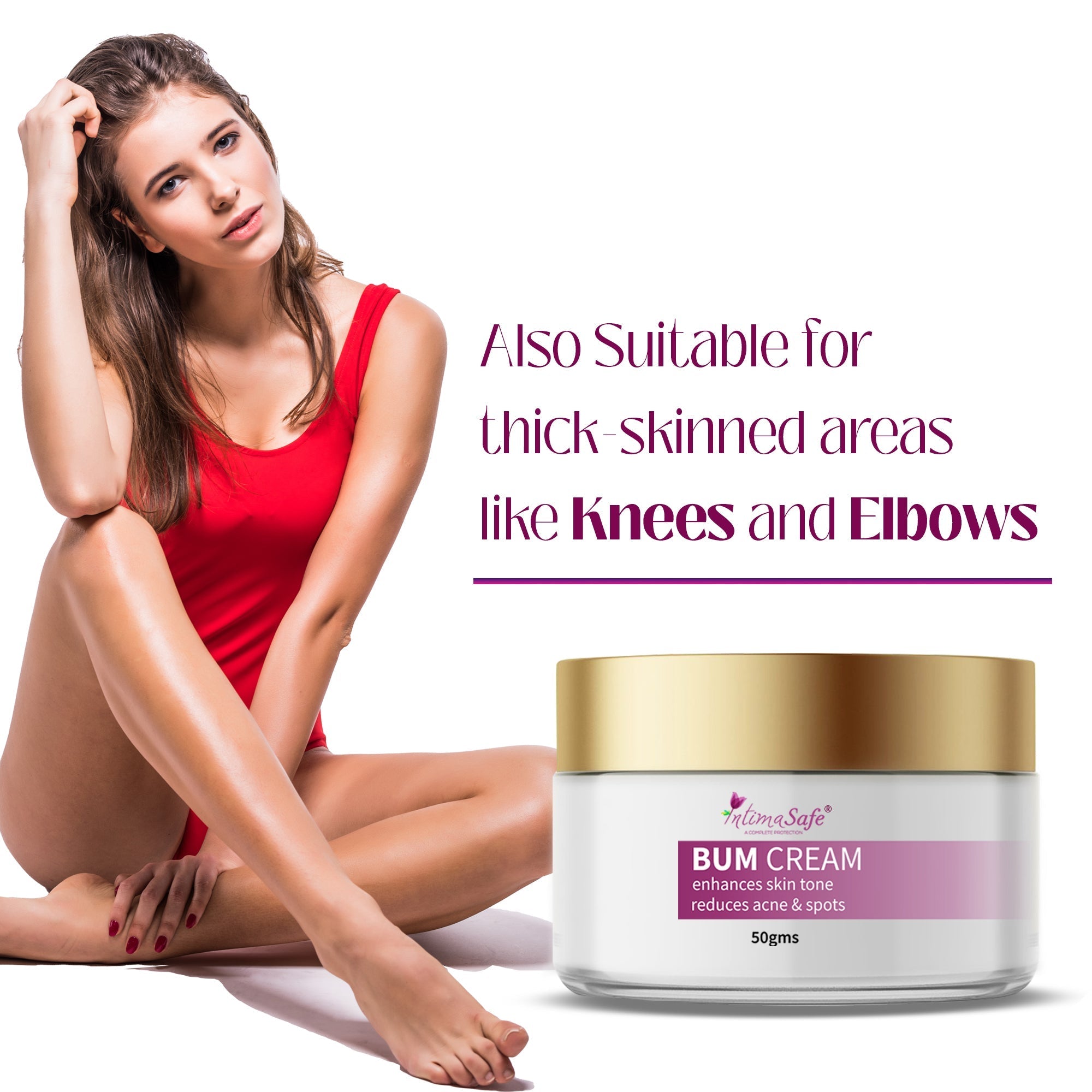 Samisha Back & Bum Cream For Dark Spots And Body Acne