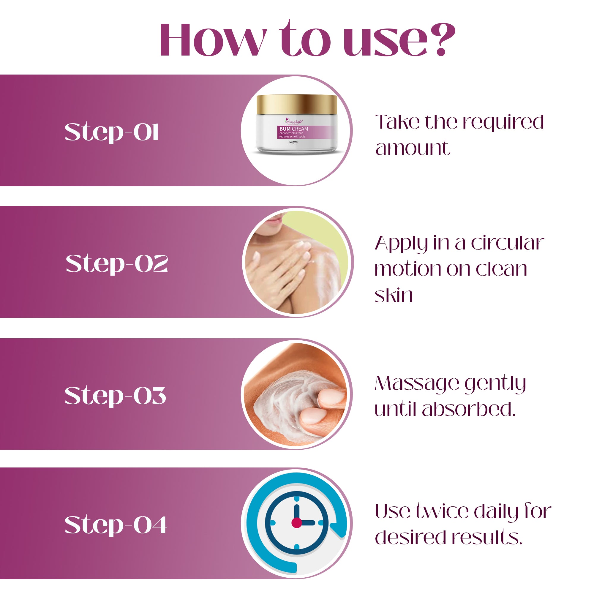 Samisha Back & Bum Cream For Dark Spots And Body Acne