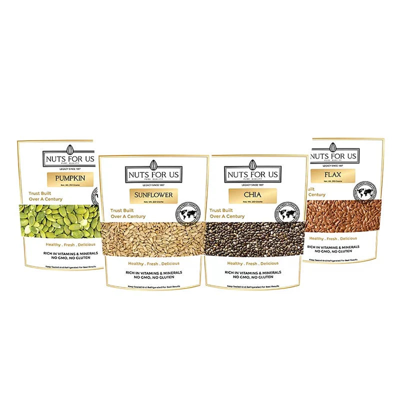 Nuts for us Bumper Combo of Essential Seeds