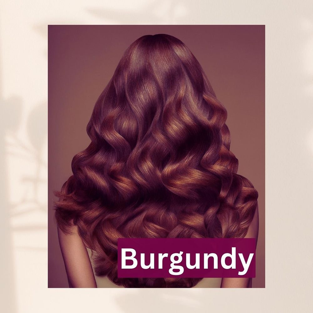 Samisha Burgundy Hair Colour Powder – Original & Organic Reddish Brown