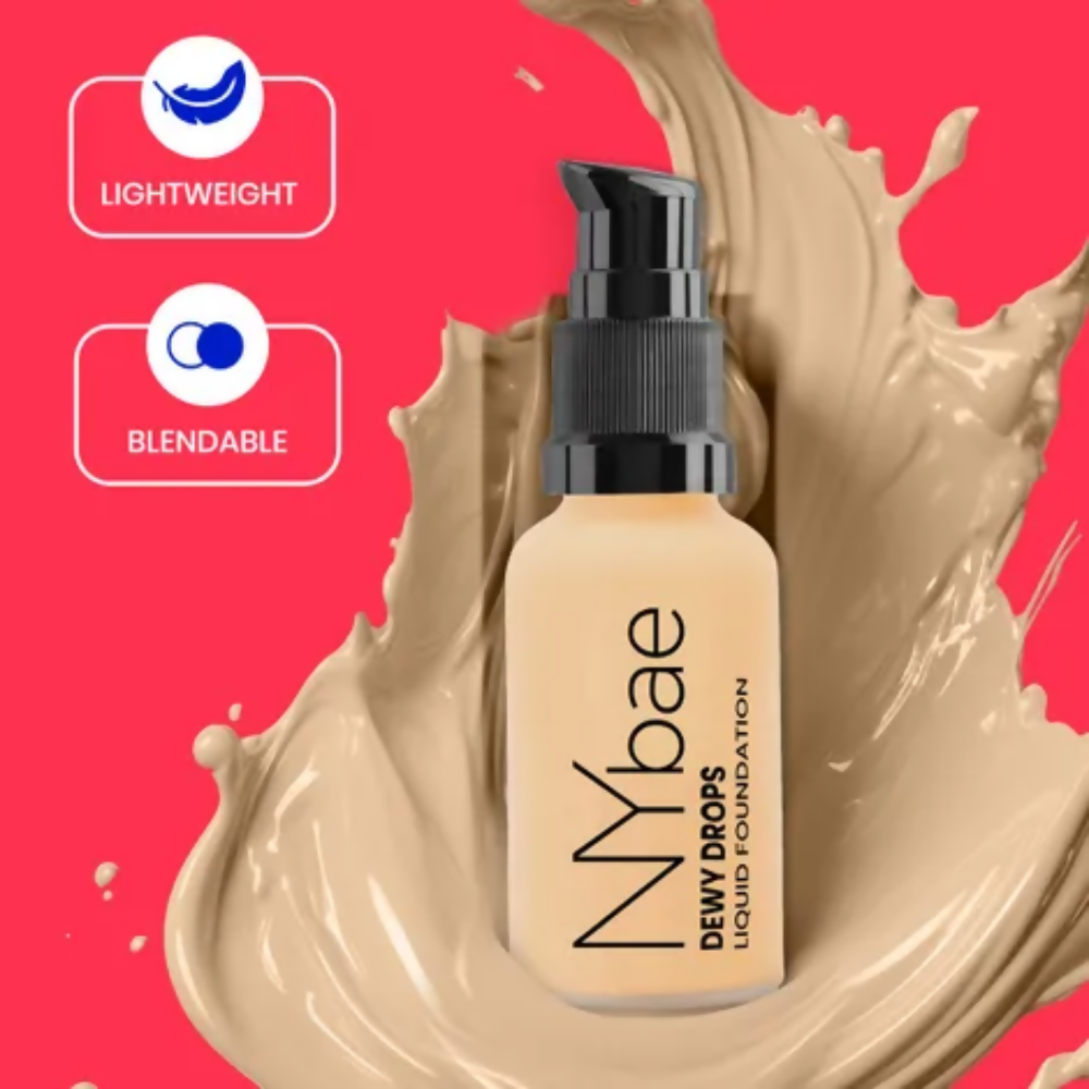 NY Bae Dewy Drops Foundation - White Coffee 08