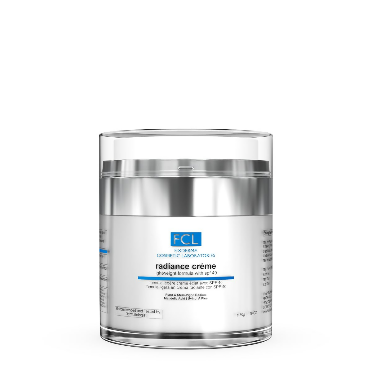 FCL Radiance Lightweight Formula With SPF40 Sunscreen Cream