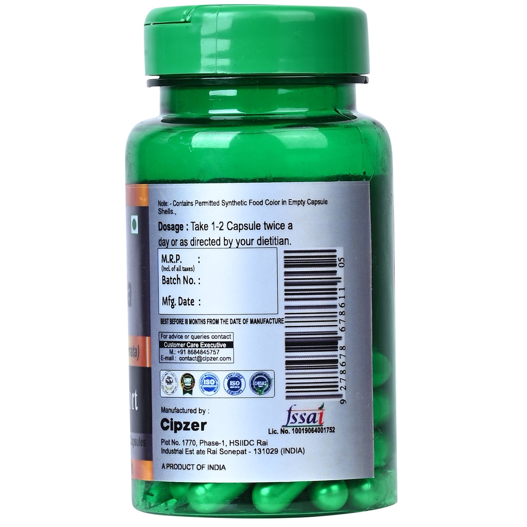 Cipzer Amla Immune Wellness Capsules