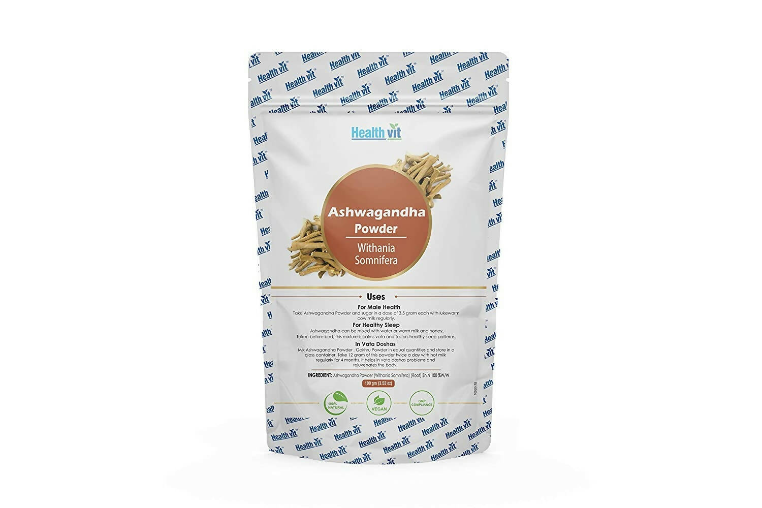 Healthvit Natural Ashwagandha Powder