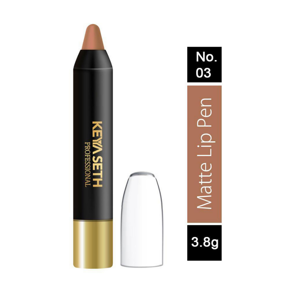 Keya Seth Aromatherapy Professional Matte Lip Pen - Duskey Nude