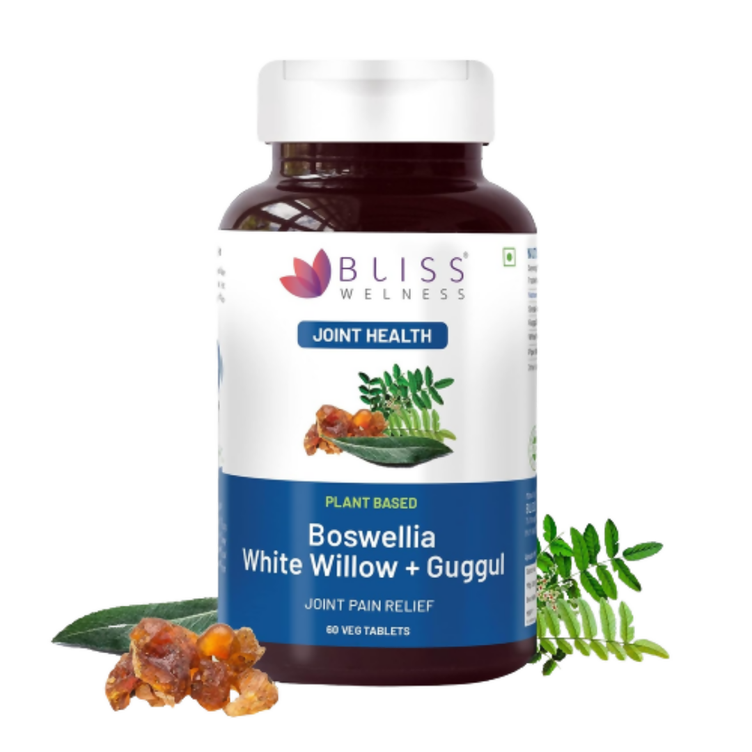 Bliss Welness Boswellia White Willow Tablets