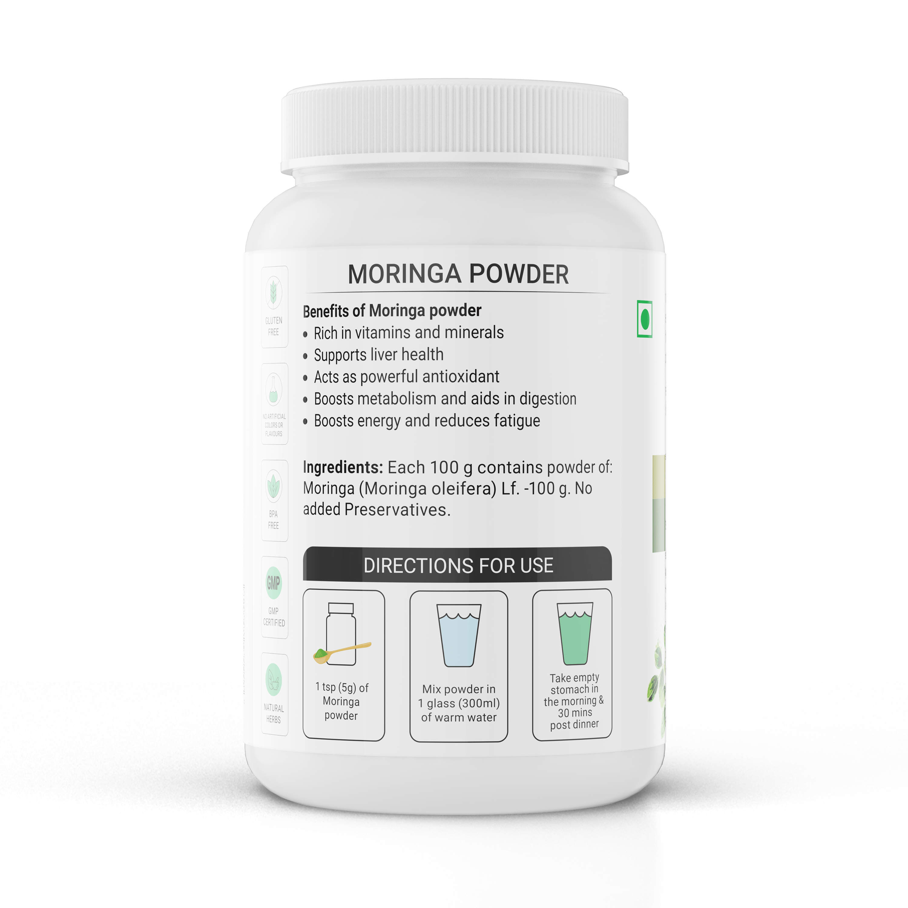 Krishna'S Herbal & Ayurveda Moringa Powder