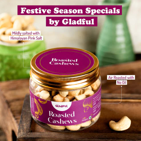 Gladful Crispy Roasted Cashew Jar