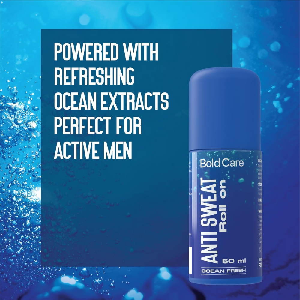 Bold Care Ocean Fresh Antiperspirant & Anti-sweat Deodorant Roll-on