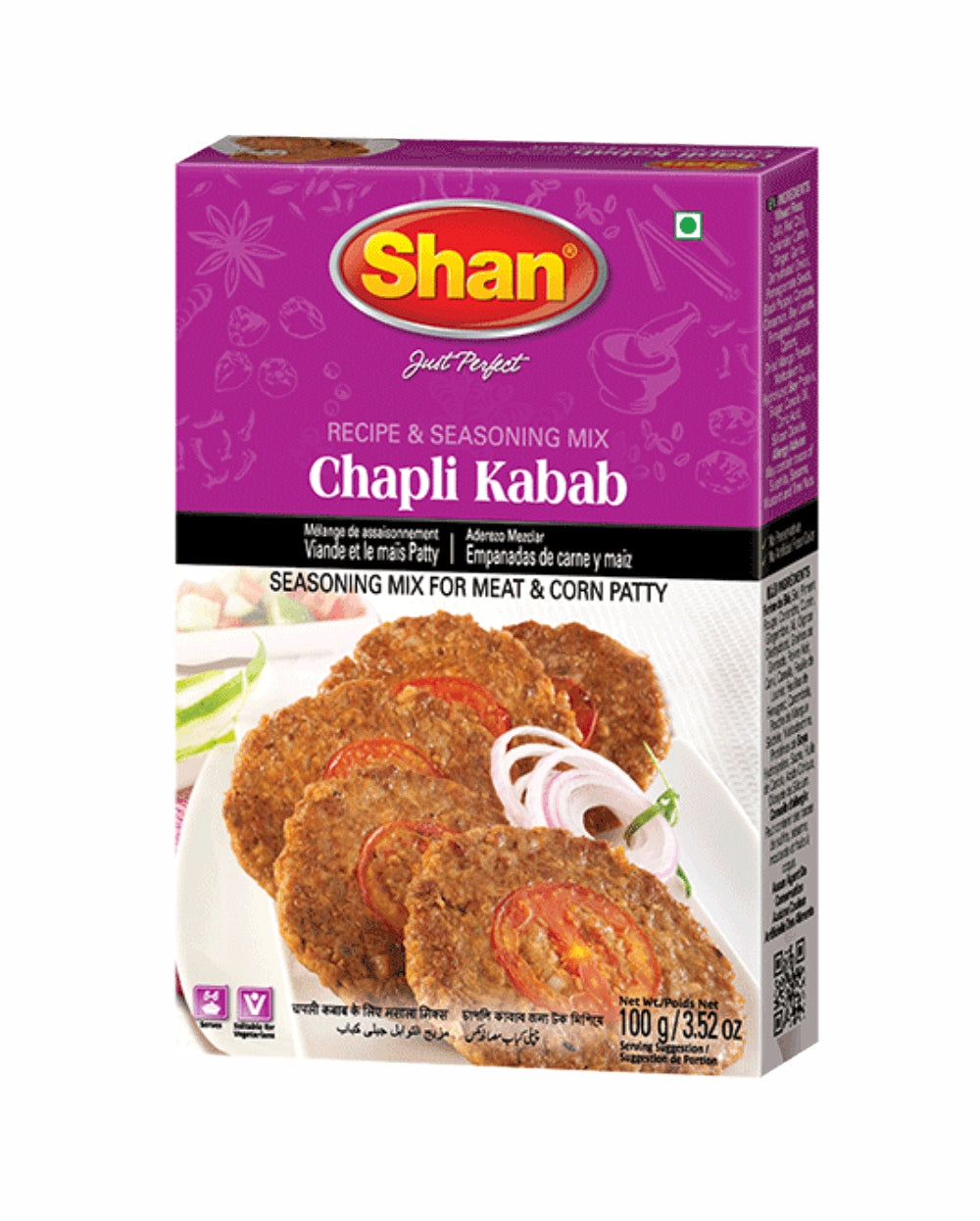 Shan Seasoning Mix Chappli Kabab 100gm