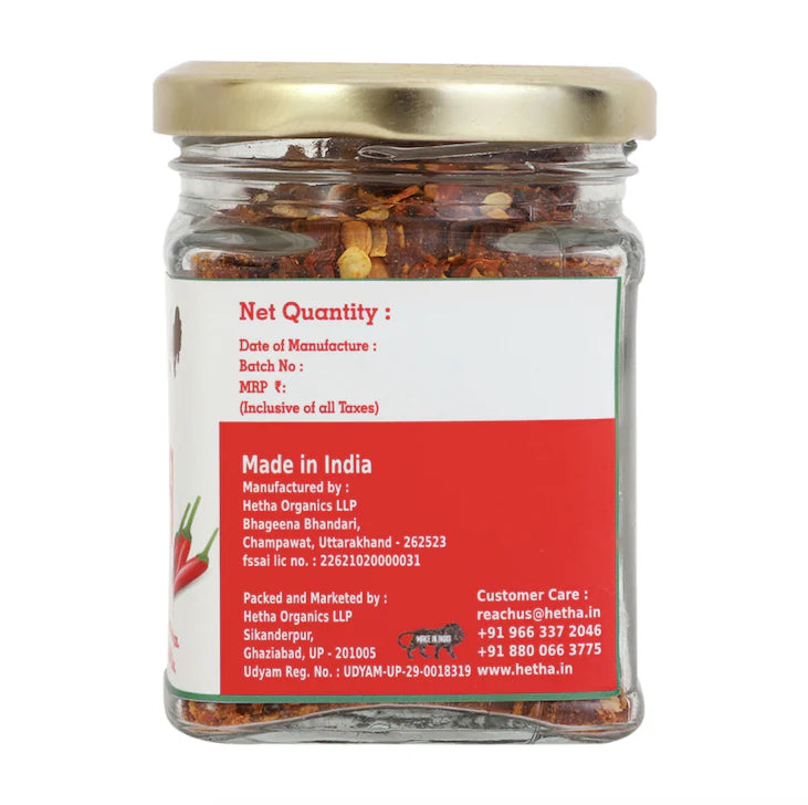 Hetha Himalayan Red Chilli Flakes