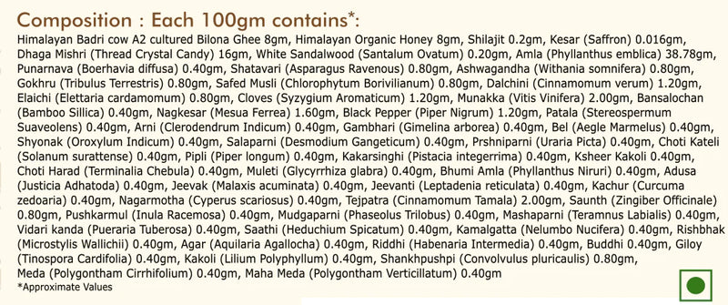 Hetha Chyawanprash made with Himalayan A2 Cultured Ghee