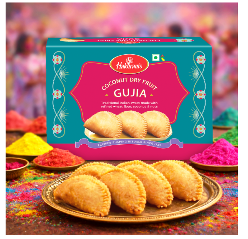 Haldiram's Coconut Dry Fruit Gujia 400 gm