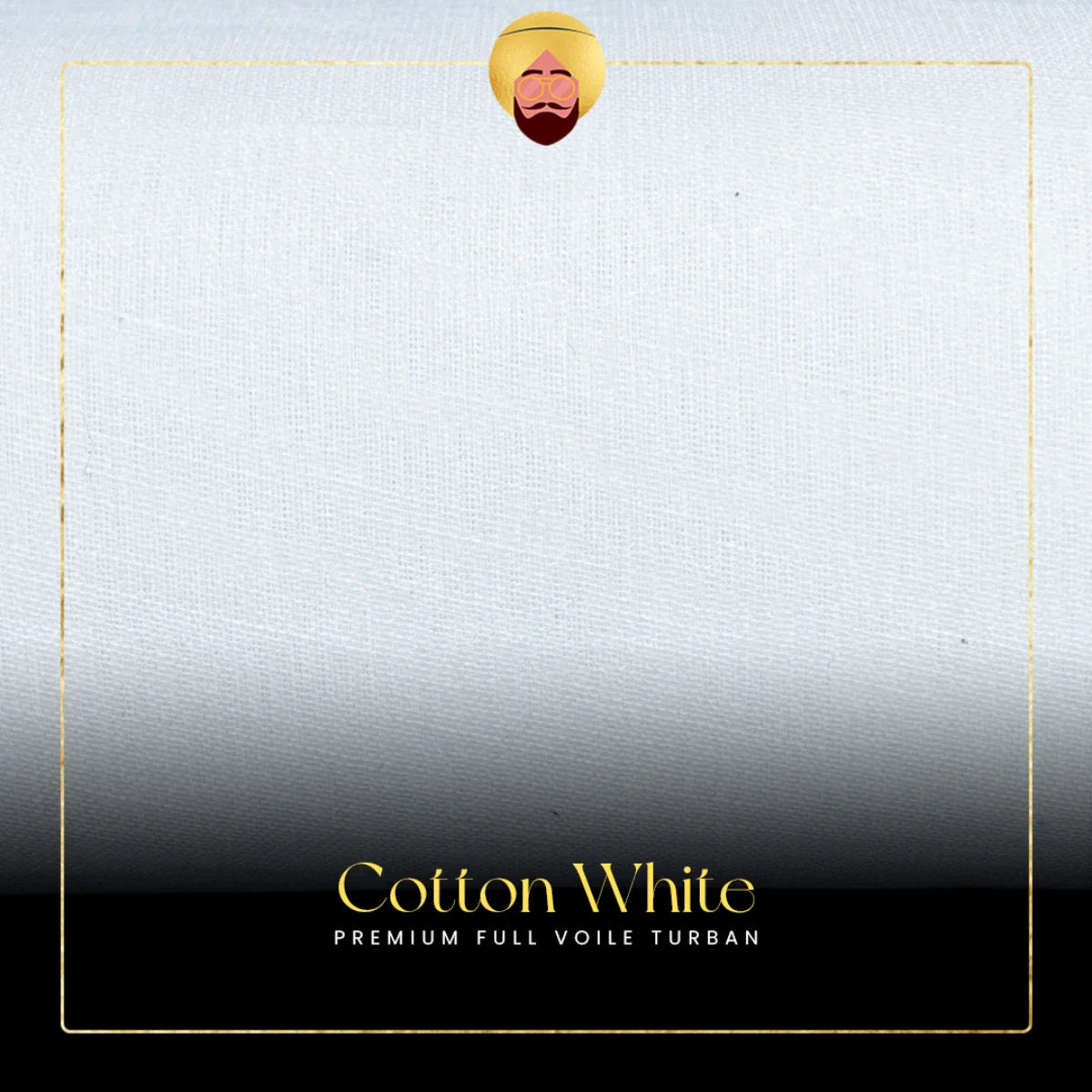 Cotton White | Premium Full Voile Turban