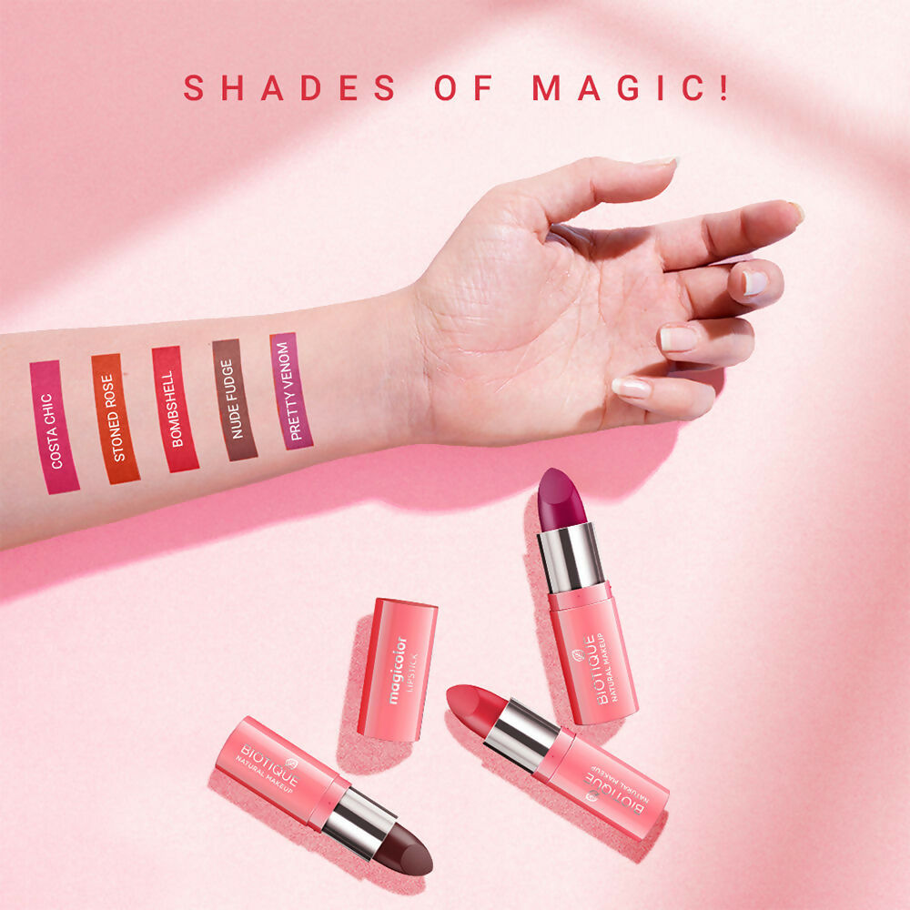 Biotique Magicolor Lipstick - Creamy Cup