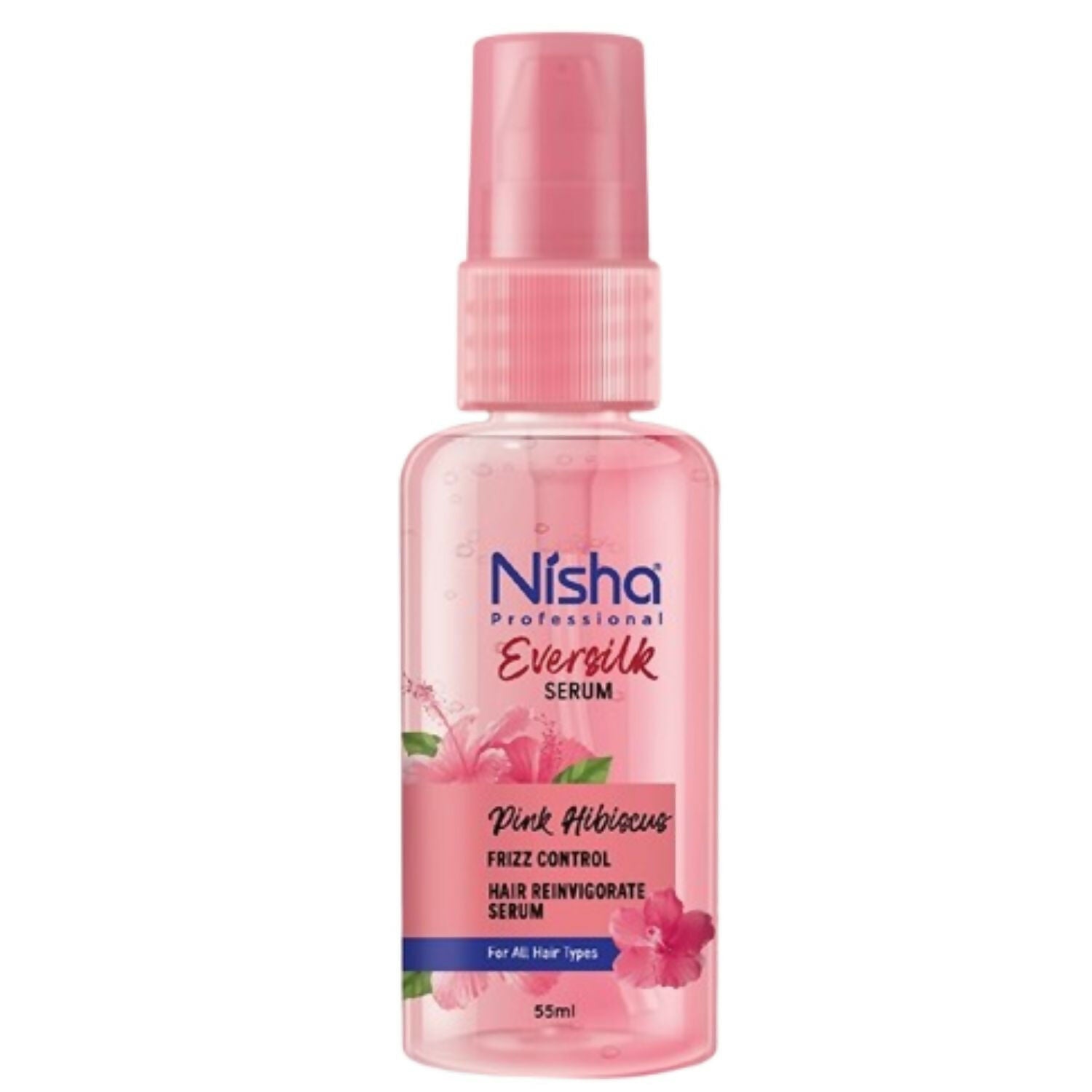 Nisha Hair Serum Eversilk Pink Hibiscus Serum