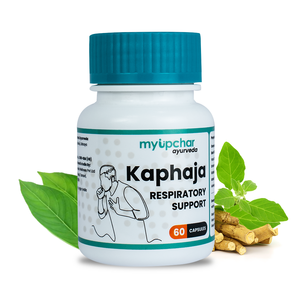 myUpchar Ayurveda Kaphaja Respiratory Support Capsules