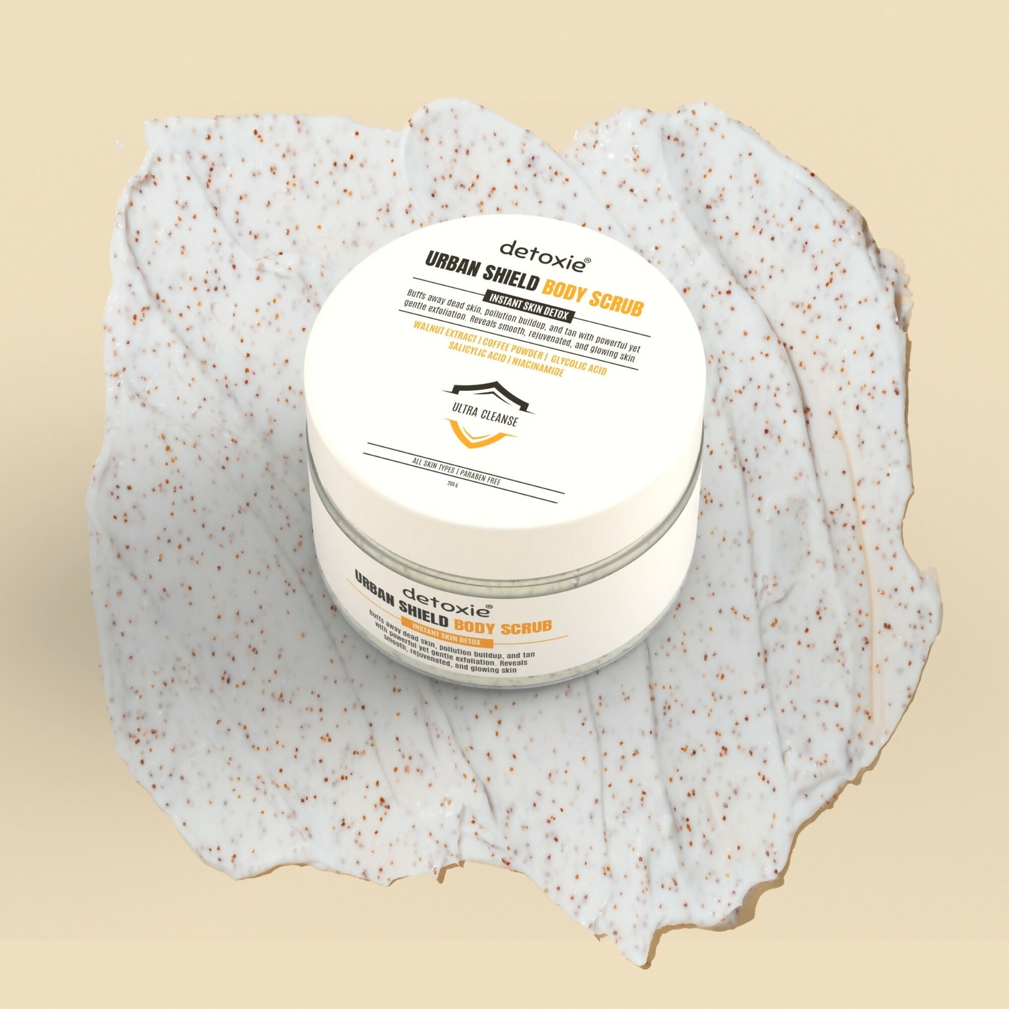 Detoxie Urban Shield Body Scrub