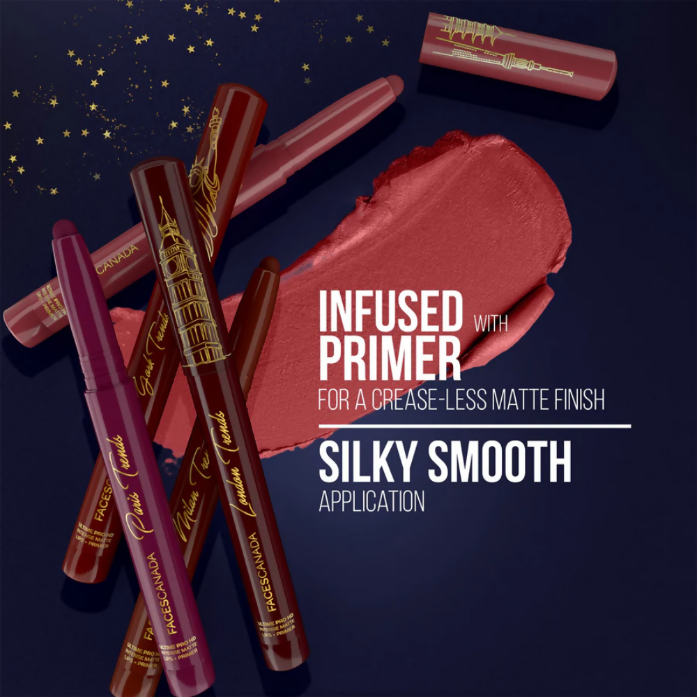 Faces Canada Ultime Pro HD Intense Matte Lips + Primer - Vibe Check N06