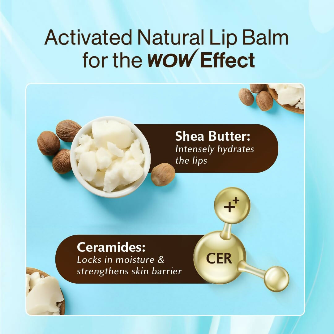 WOW Skin Science Shea Butter Nourishing Lip Balm SPF 30 with Ceramides