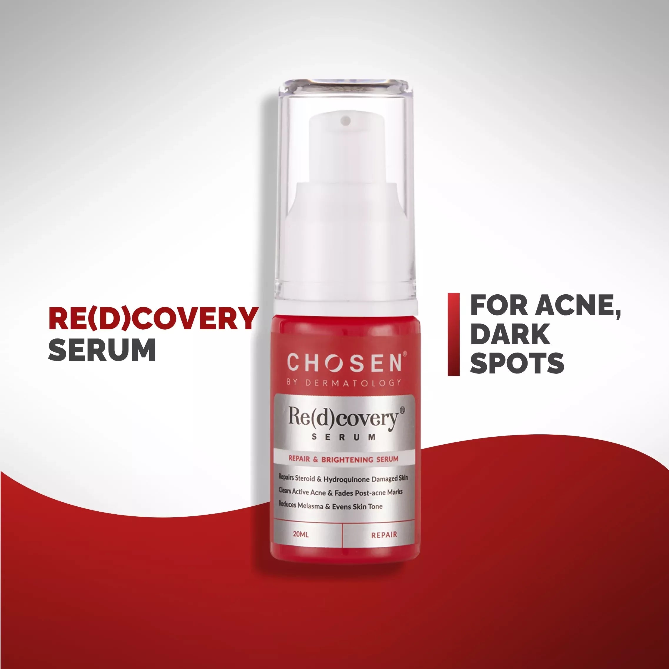 Chosen Re(D)Covery Serum Best Brightening Tranexamic Acid Serum