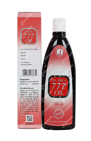 Dr. Jrk's Siddha 777 Oil