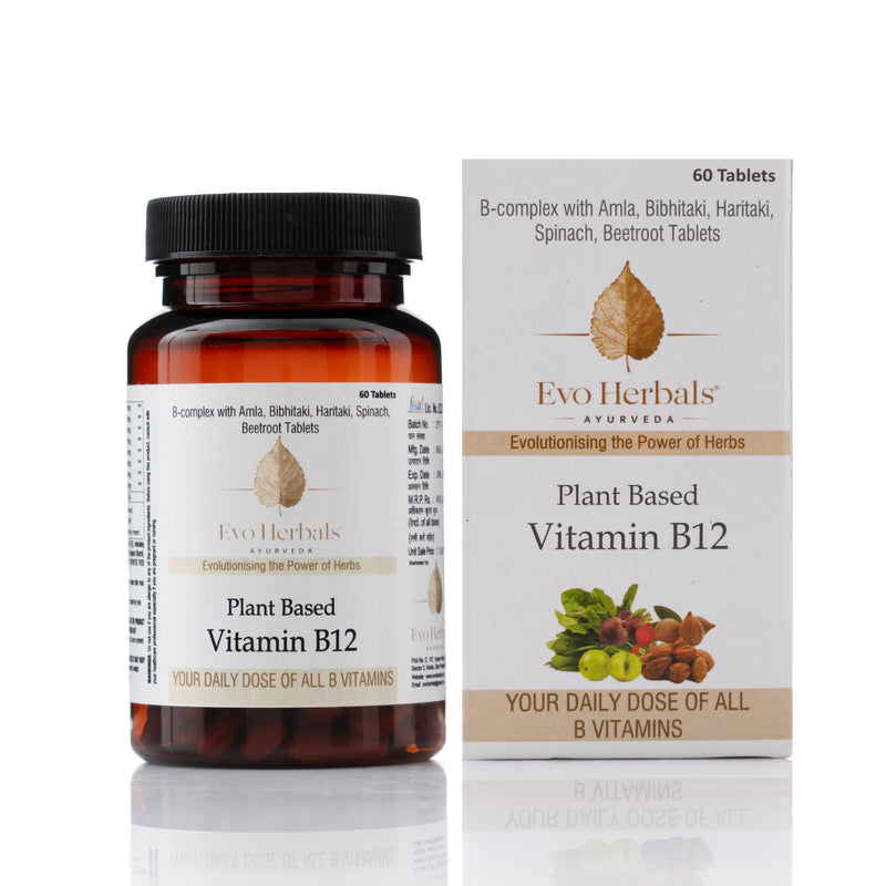 Plant Based Vitamin B12 Tablets - 60 Tablets