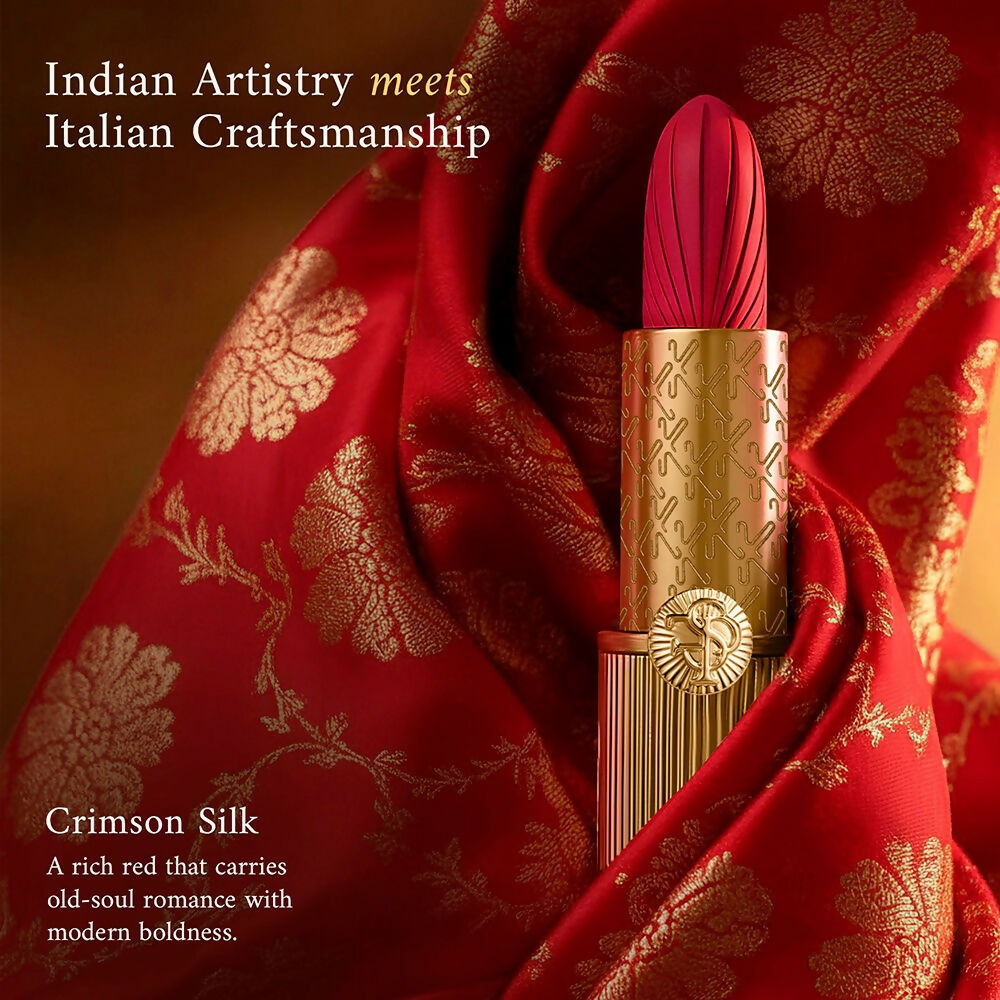 Kay Beauty x Falguni Shane Peacock Luxe Matte Lipstick - Crimson Silk