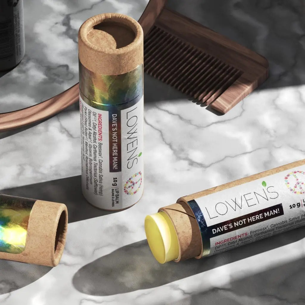 Dave’s Not Here Man! Hemp Seed Lip Balm