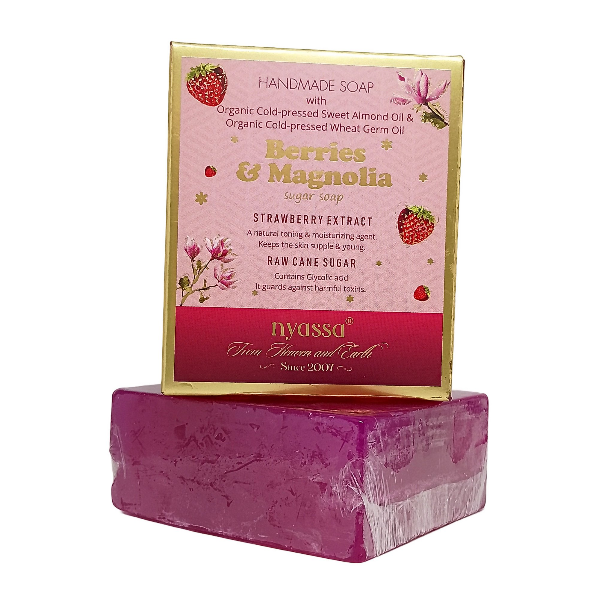 Nyassa Berries & Magnolia Luxurious Handmade Soap