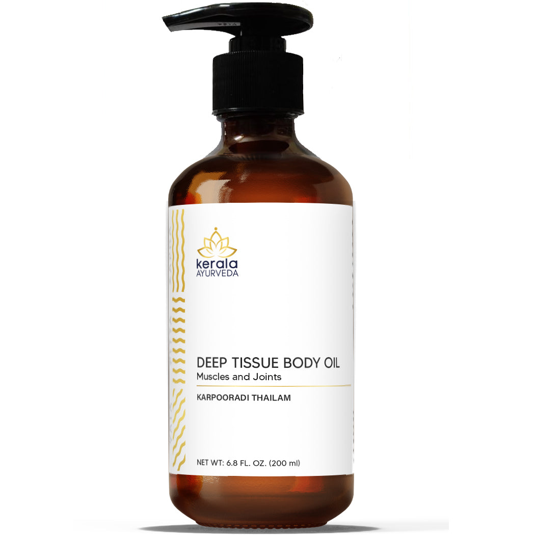 Kerala Ayurveda USA Deep Tissue Body Oil - Karpooradi Thailam