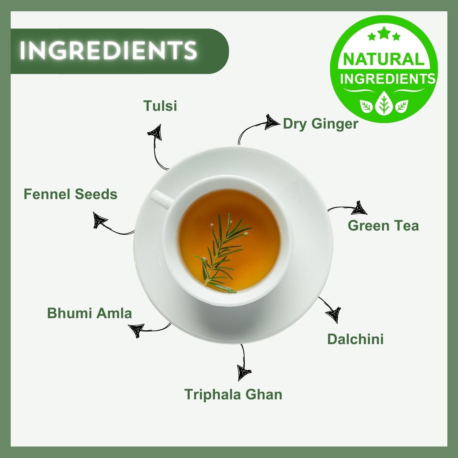Ayurvedant Detox Kahwa Green Tea - Image 4