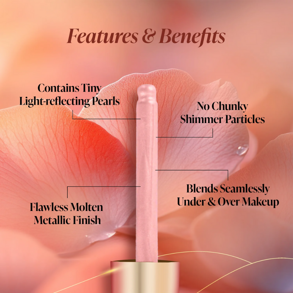 Faces Canada 3 in 1 Liquid Highlighter - Gold 01