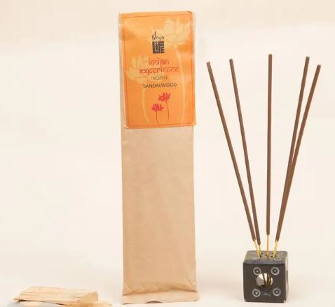 Hand rolled pure sandalwood masala incense/agarbatti