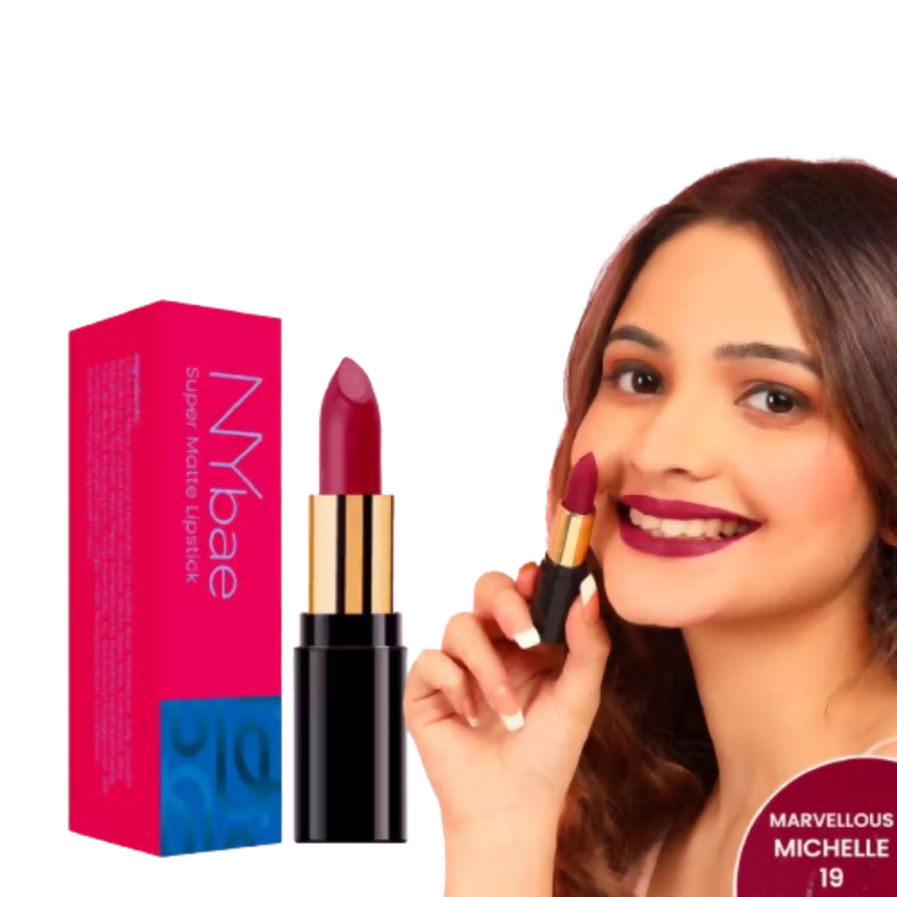 NY Bae Super Matte Lipstick - Marvellous Michelle 19