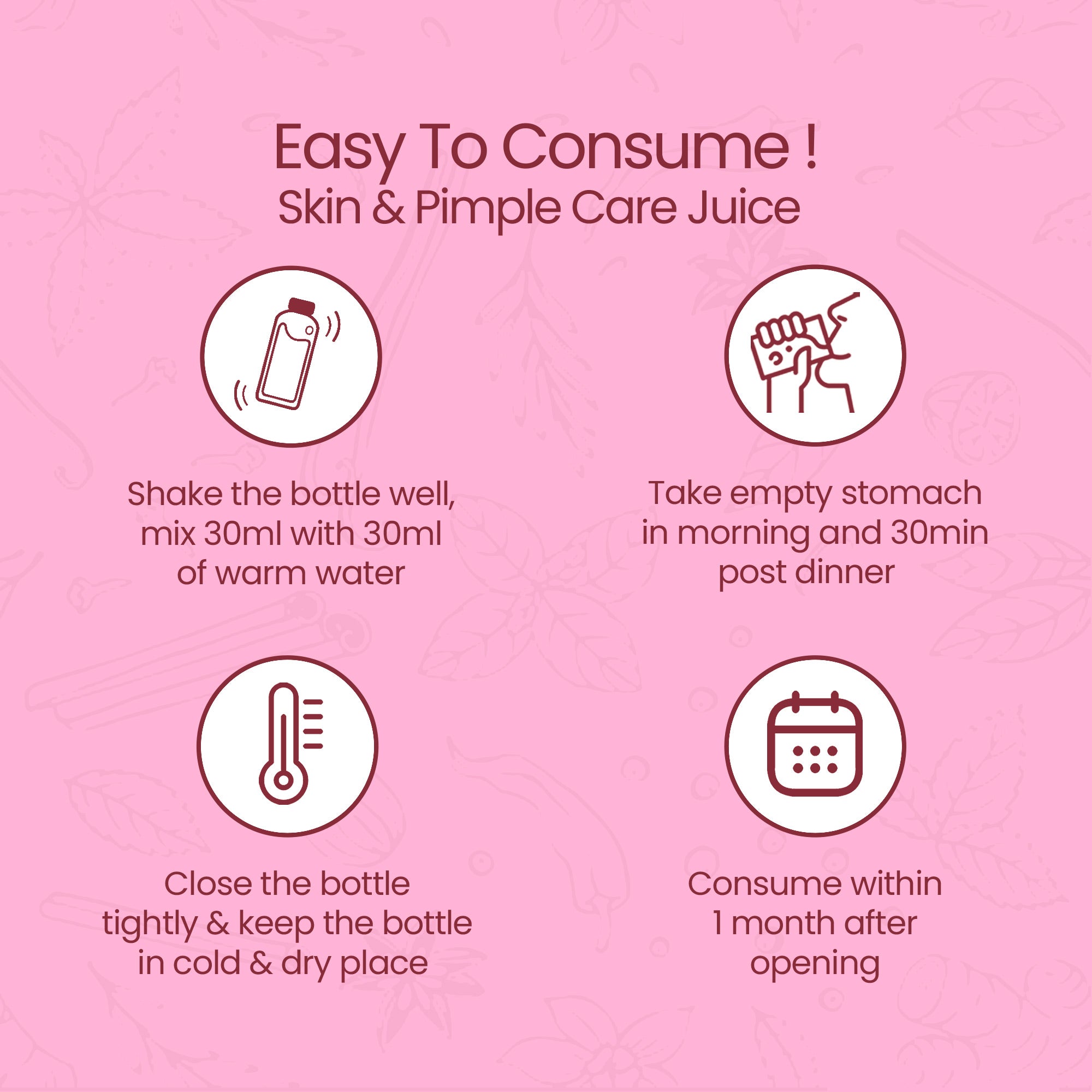 Krishna'S Herbal & Ayurveda Skin & Pimple Care Juice