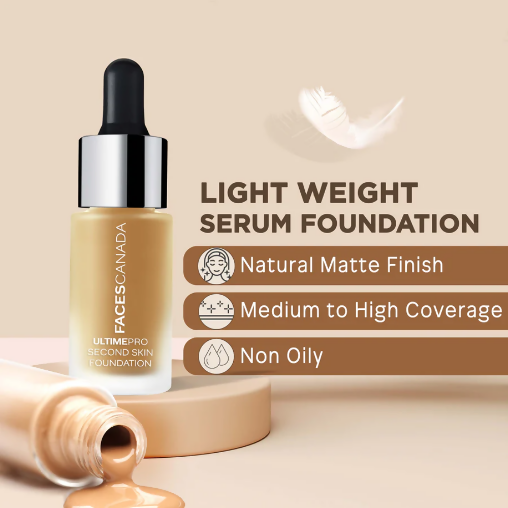 Faces Canada Ultime Pro Second Skin Foundation - Absolute Ivory 012