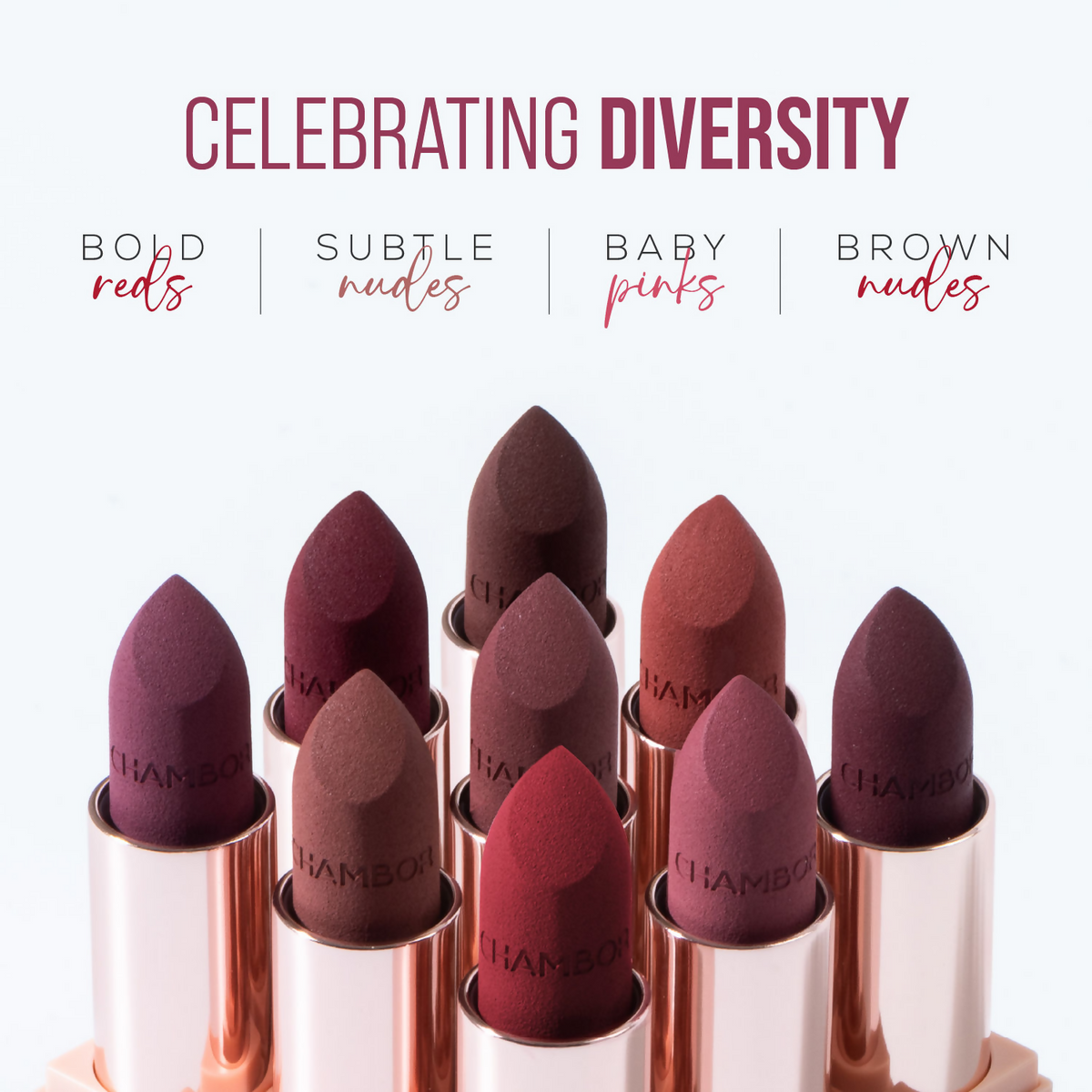 Chambor Colour Studio Les Universelles Matte Lipstick - Confidant