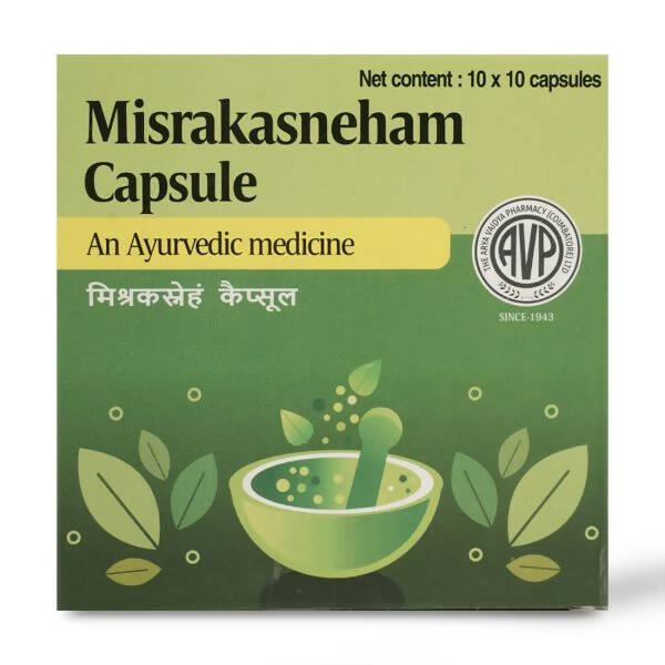 AVP Ayurveda Misrakasneham Capsules